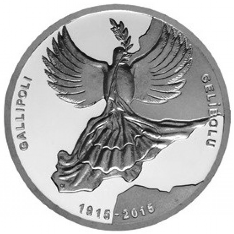 Gelibolu 1915-2015 Gümüş Hatıra Para Çil Sertifikalı 2015 PDA715 Gelibolu 1915-2015 Gümüş Hatıra Para Çil Sertifikalı 2015 PDA715