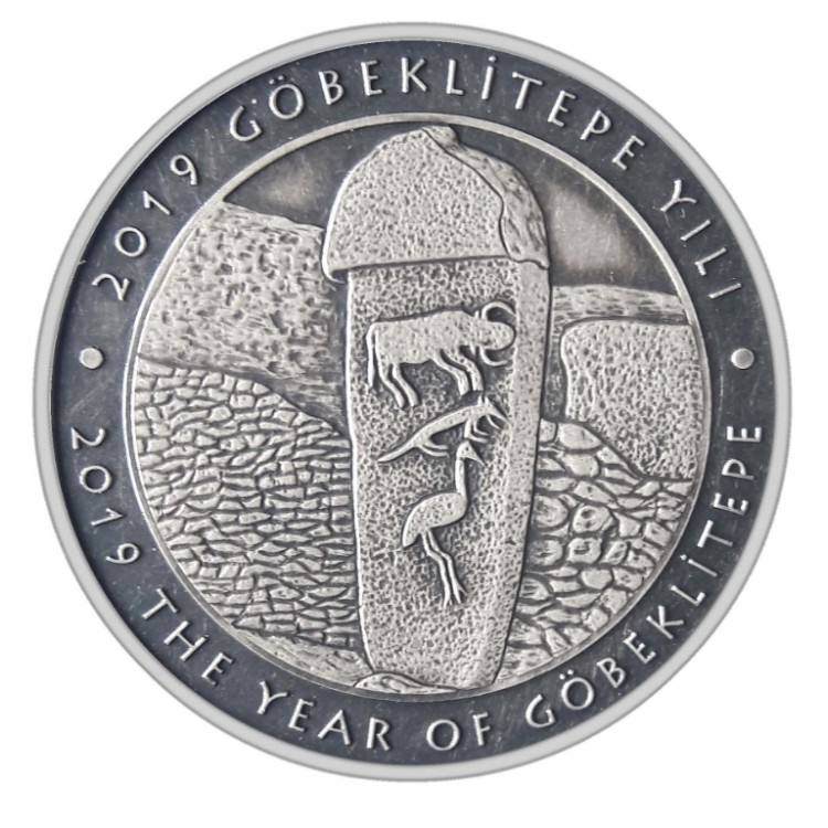 Göbeklitepe Yılı Gümüş Hatıra Para Çil Sertifikalı 2019 PDA778 Göbeklitepe Yılı Gümüş Hatıra Para Çil Sertifikalı 2019 PDA778