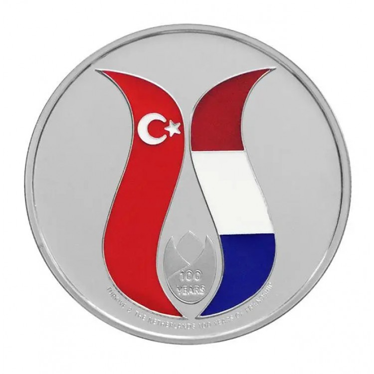 Hollanda ile Dostluk Antlaşması'nın 100.Yıl Dönümü Gümüş Hatıra Para Çil Sertifikalı 2024 PDA831 (Mineli) Hollanda ile Dostluk Antlaşması'nın 100.Yıl Dönümü Gümüş Hatıra Para Çil Sertifikalı 2024 PDA831 (Mineli)