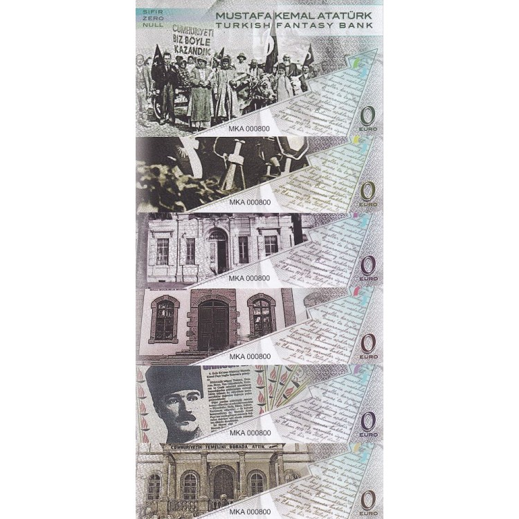 19 Mayıs 1919-2019 Bayraklı 100.Yıl 6 Lı Para Seti PDL16