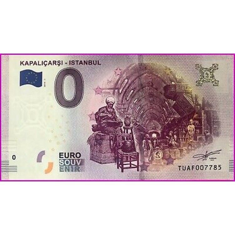 Kapalıçarşı 0 Euro 2019 Seri:TUAF Çil PDL31