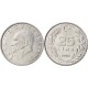 25 Lira 1986 Çil PDB134 Alüminyum