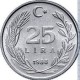 25 Lira 1988 Çil PDB136 Alüminyum