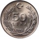 50 lira 1985 Çil PDB138 Nikel 