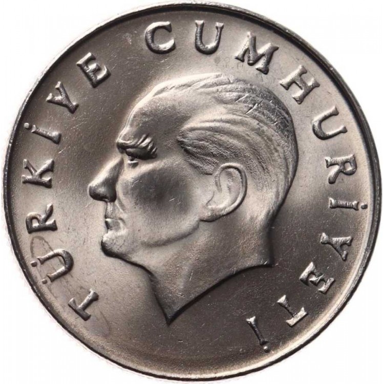 50 lira 1985 Çil PDB138 Nikel 