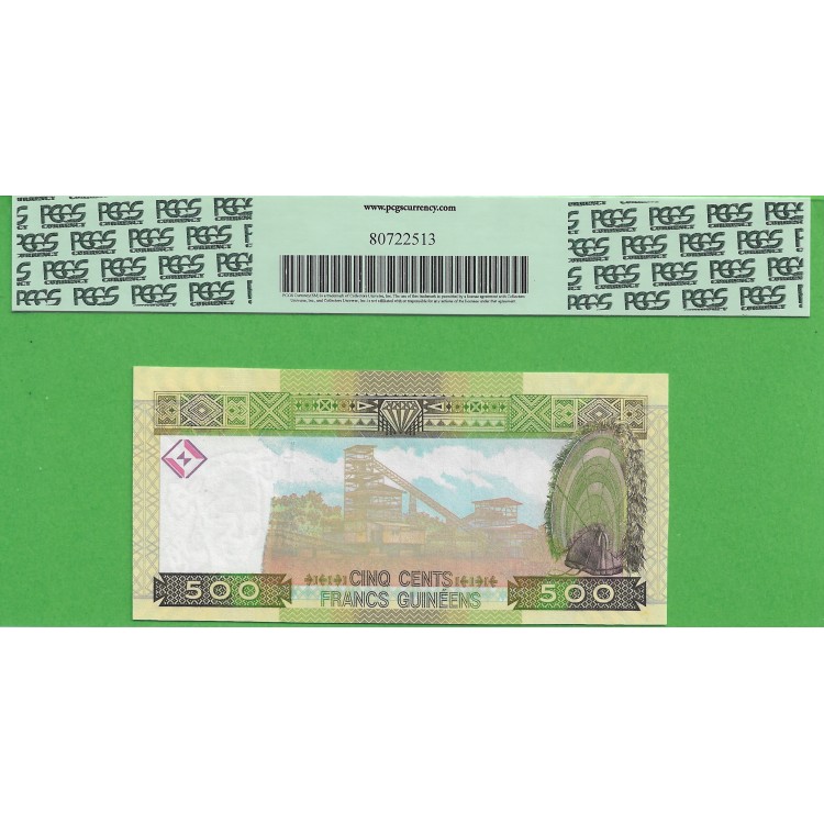 Gine 500 Frank 2012 PCGS 65PPQ