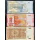 Suriye 50-100-200 Pound 3Lü Banknot Seti 2019-2021 PDC369