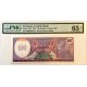 Surinam 100 Gulden 1985 PMG 65EPQ  'PDE35'