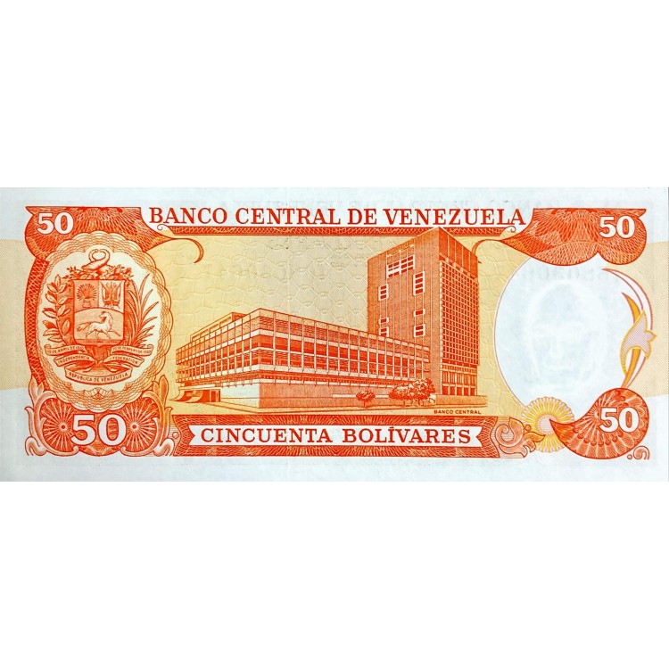 Venezuela 50 Bolivares 1995 Çil PDE147