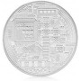 Bitcoin Gümüş Kaplama Madalyon PDC7