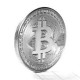 Bitcoin Gümüş Kaplama Madalyon PDC7