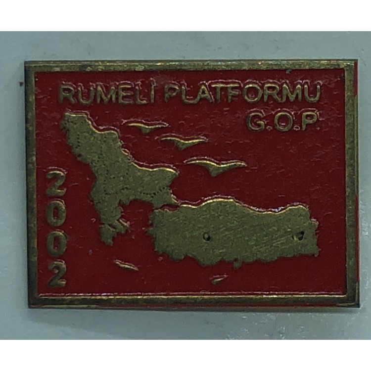Rumeli Platformu G.O.Paşa Rozeti
