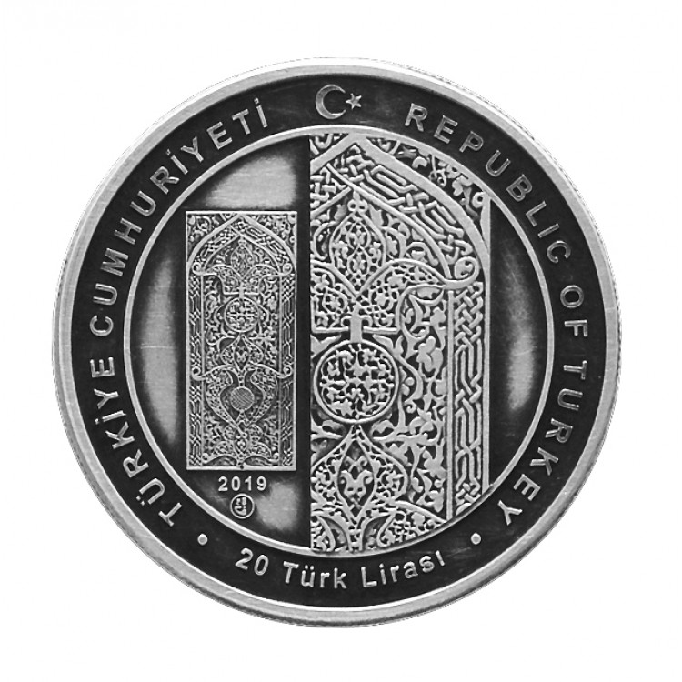 Ahlat Mezar Taşları Gümüş Hatıra Para Çil Sertifikalı 2019 PDA848 Ahlat Mezar Taşları Gümüş Hatıra Para Çil Sertifikalı 2019 PDA848