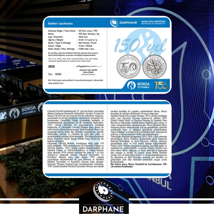 Darphane Hatıra Para,Gümüş Hatıra Para