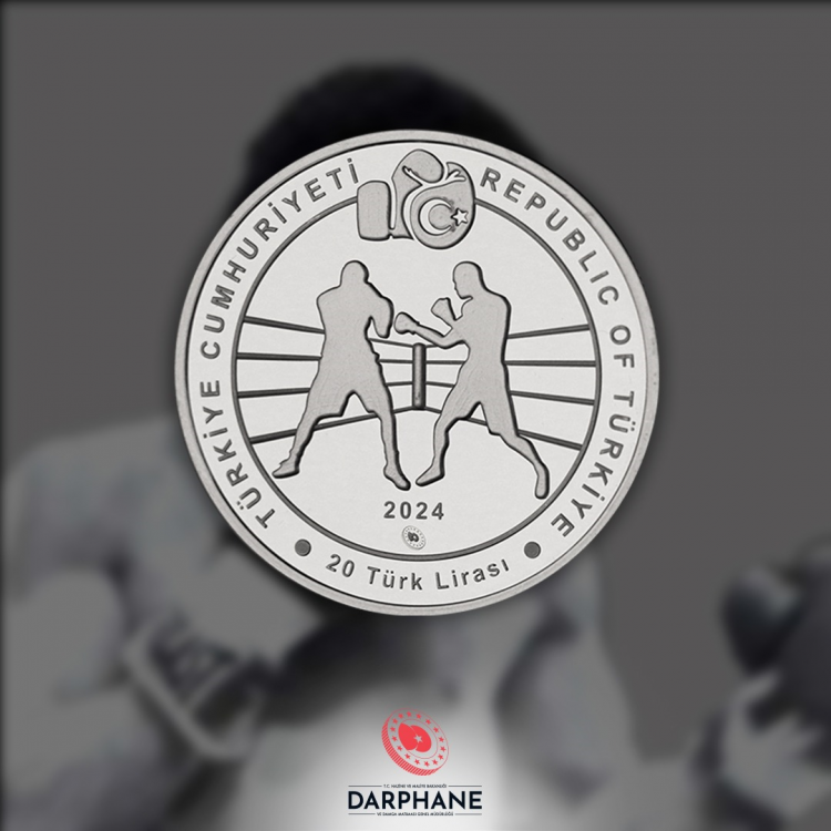 Cemal Kamacı - Türk Spor İnsanları Serisi No:4 Gümüş Hatıra Para Çil Sertifikalı 2024 PDA879