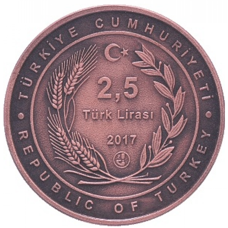 'Ye Kürküm Ye'' Nasreddin Hoca Masal Kahramanları Seri No:3 Bronz Hatıra Para Çil Sertifikalı 2017 'Ye Kürküm Ye'' Nasreddin Hoca Masal Kahramanları Seri No:3 Bronz Hatıra Para Çil Sertifikalı 2017