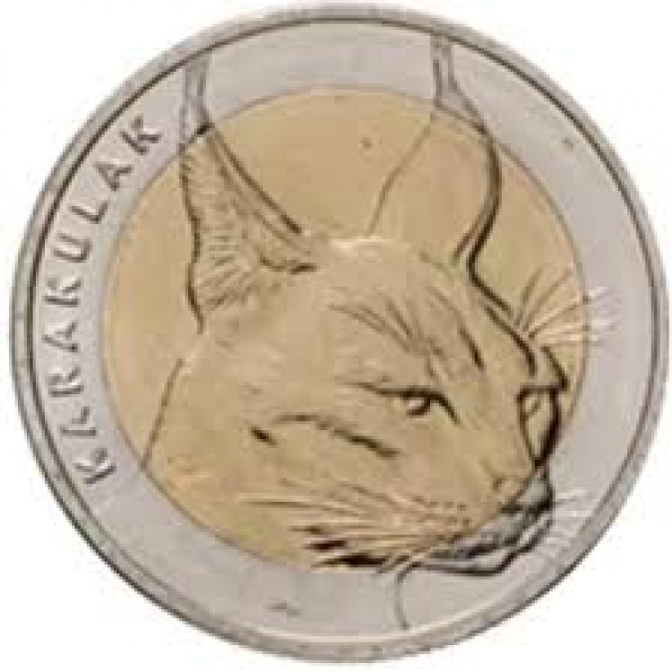 Karakulak Bimetal Hatıra Para Çil 2021