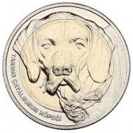 Tarsus Çatalburun Köpeği Bimetal Hatıra Para Çil 2021