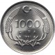 1.000 Lira 1991 Çil Nikel